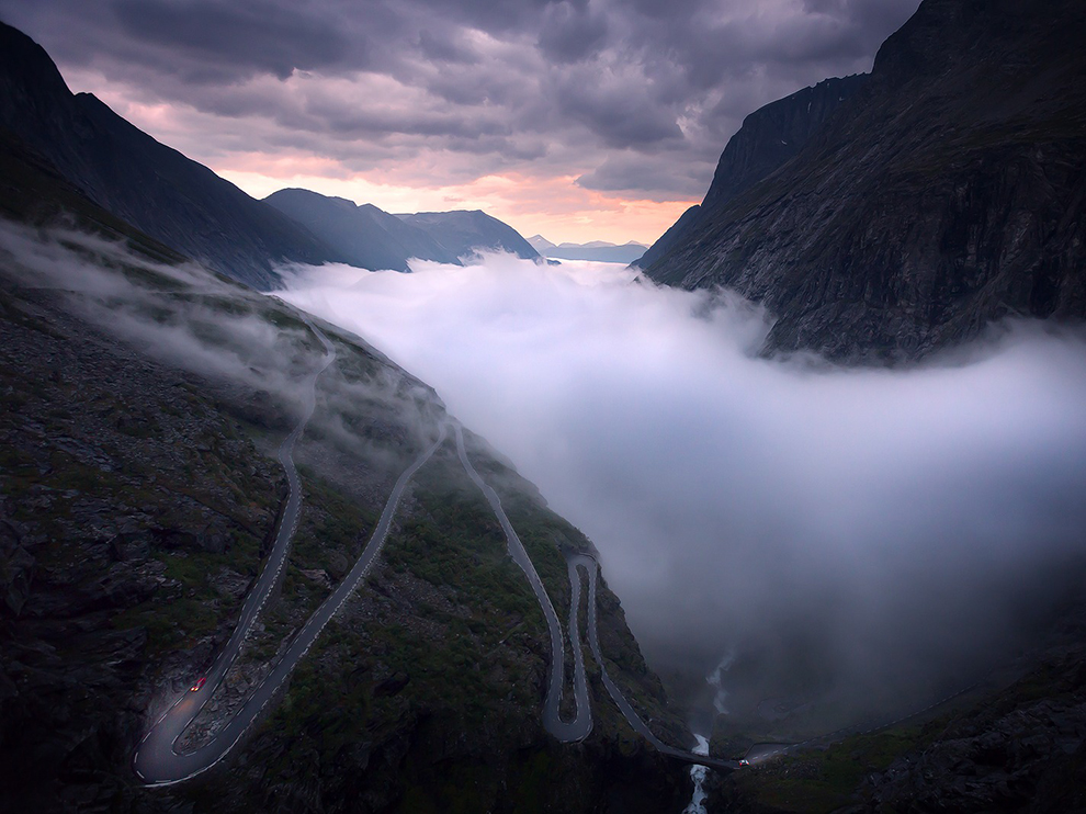  Trollstigen, Nórsko, autor: Sean Ensch, zdroj: travel.nationalgeographic.com