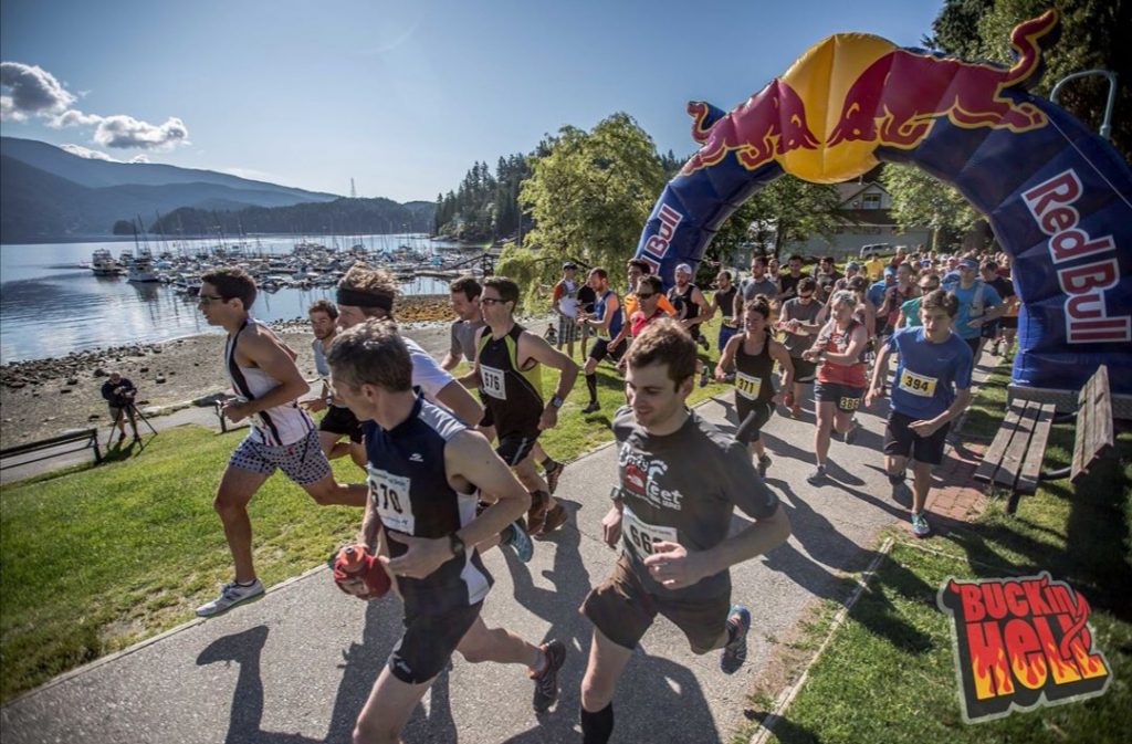 Štart Bucking hell ultra maratónu