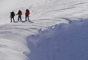 Zimný prechod Tatier, západné Tatry