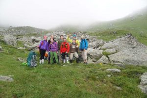 Česká partia Najvyšší vrch Kosova Djeravica 2656 m.