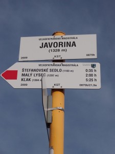 Javorina (1328 m n m), Veľká Fatra