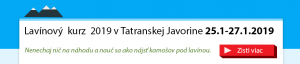 Lavinový kurz tyger.sk a avalanche.sk v tatranskej javorine 2019