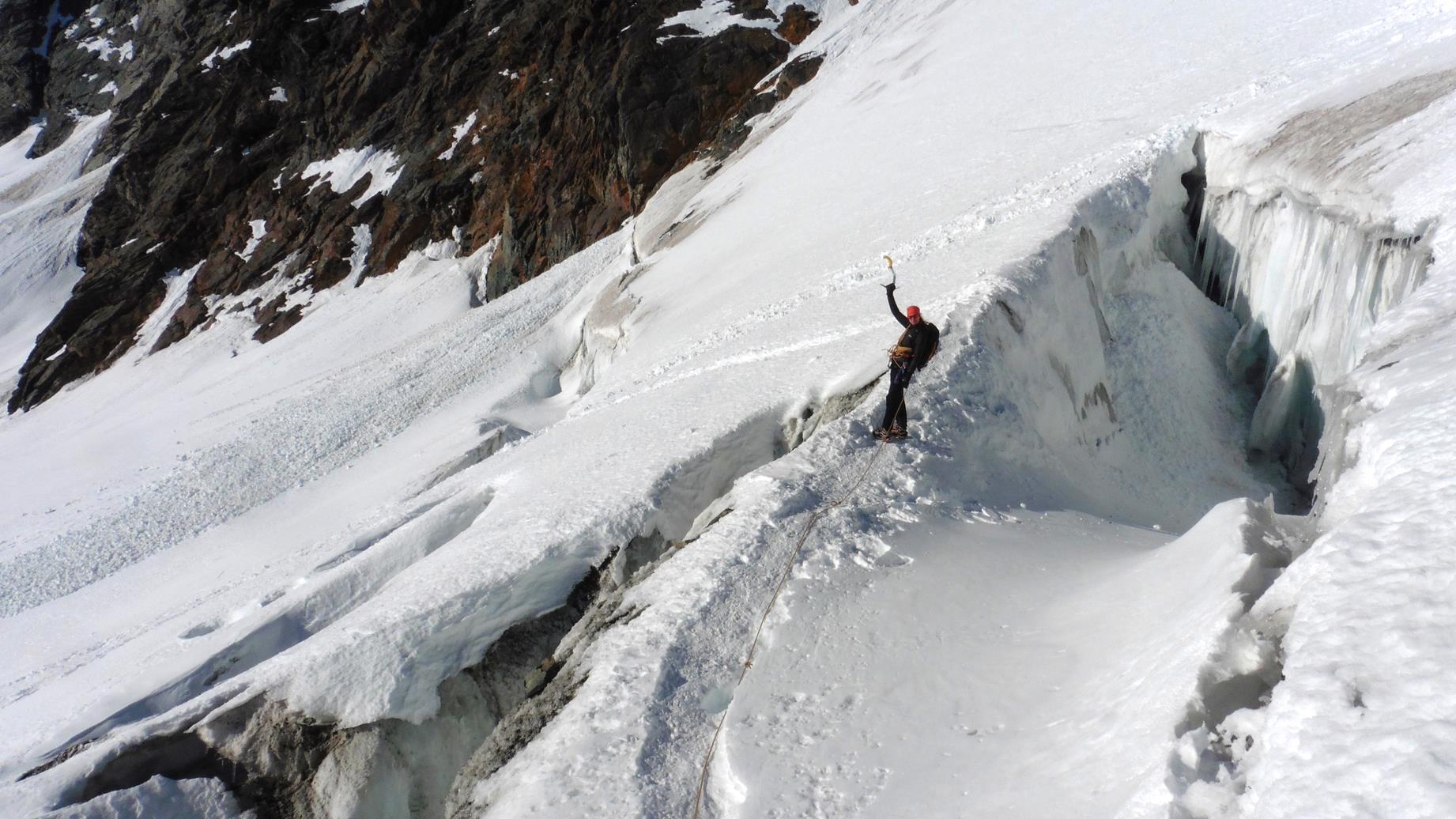 Dachstein II - Užívame trhlinky v ľadovci a mostíky