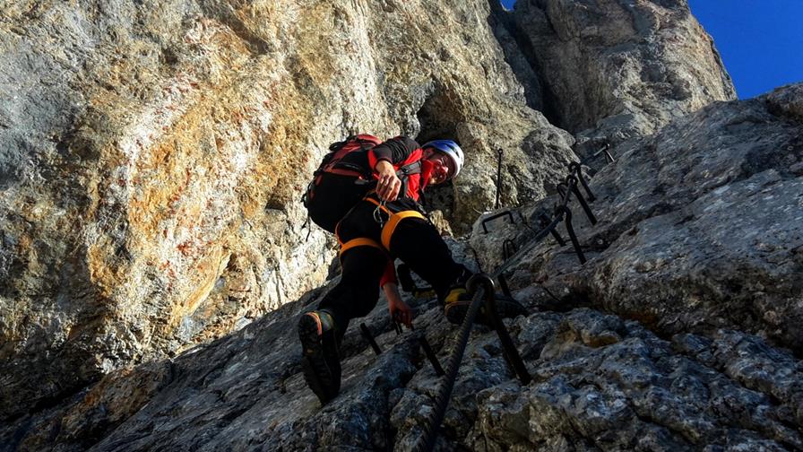 Dachstein II - Robíme nástup na ľadovec s úsmevom