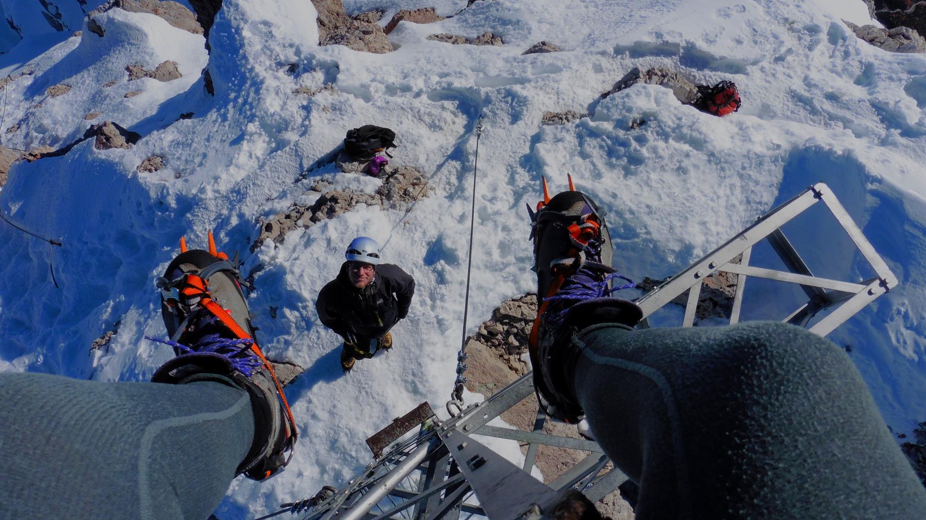 Dachstein II - Dachstein, 2995mnm a na kríži 3000mnm