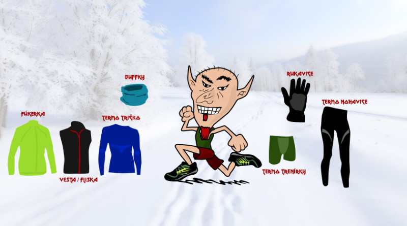 Oblečenie na trailové behy v zime